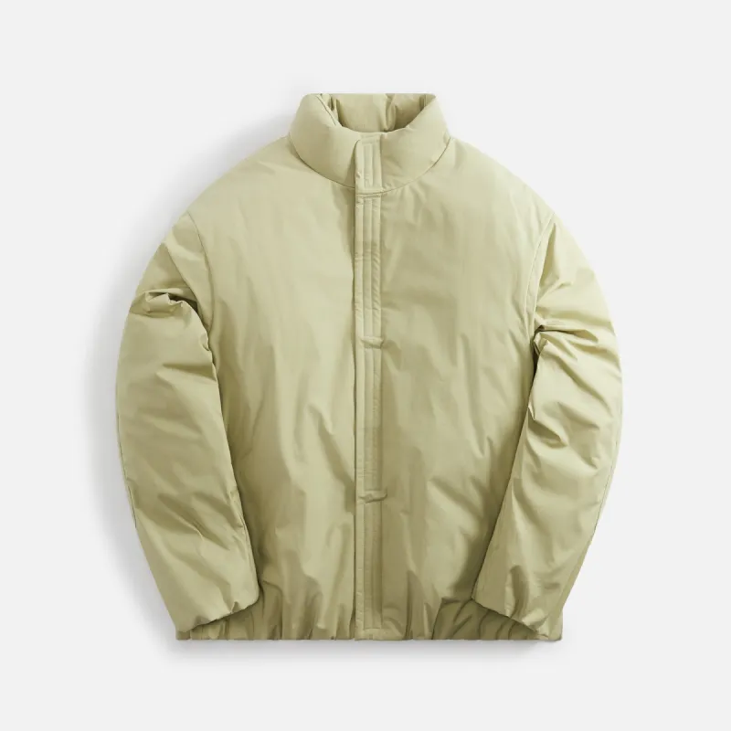 Jil Sander Polyurethane Touch Cotton Poplin Jacket - Pastel Green sold by Kith