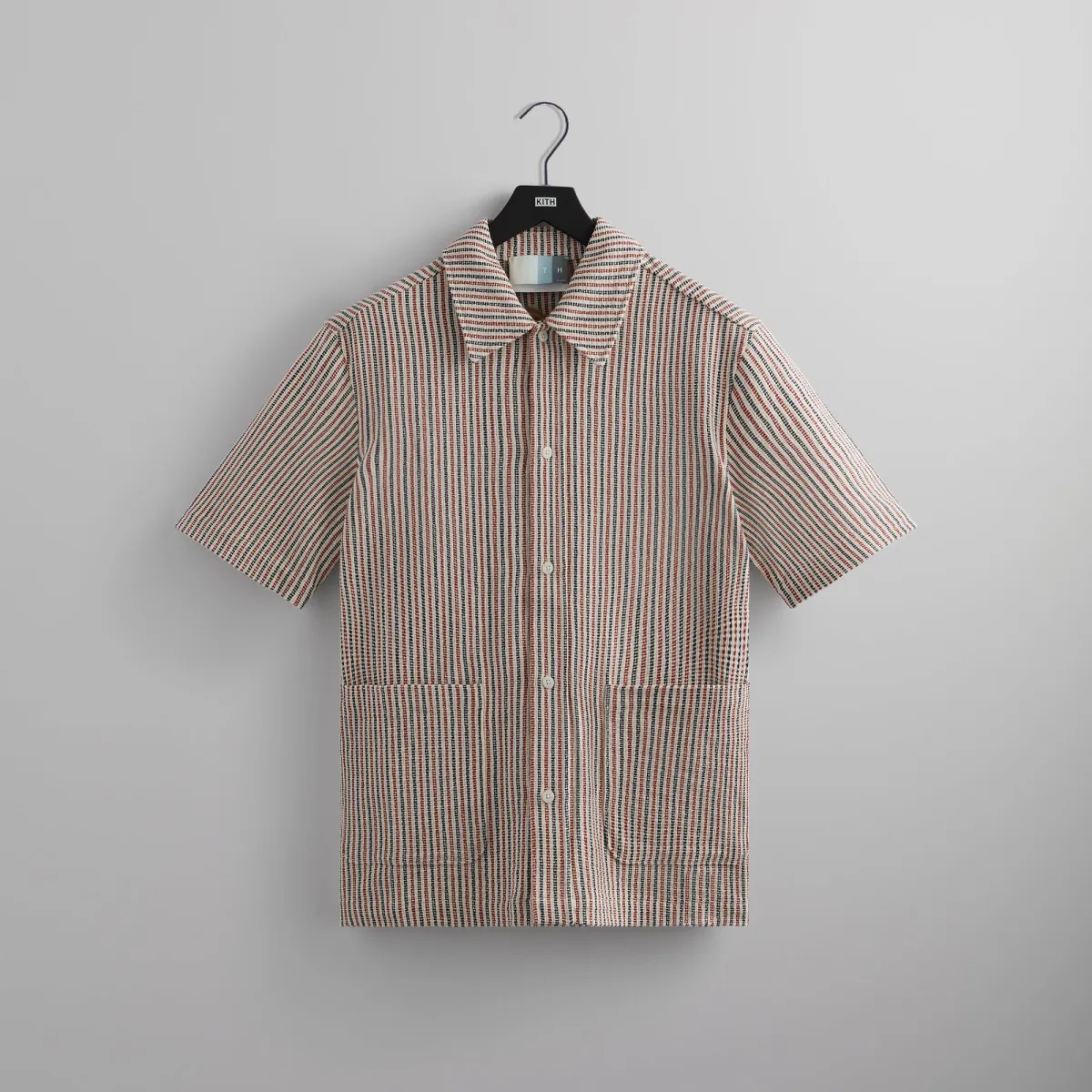 KITH Eyelet Boxy Collared Overshirt 激レア｜トップス