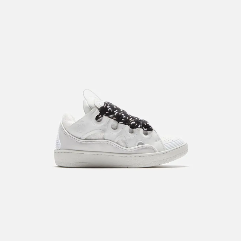 Lanvin Curb Sneakers - White sold by Kith