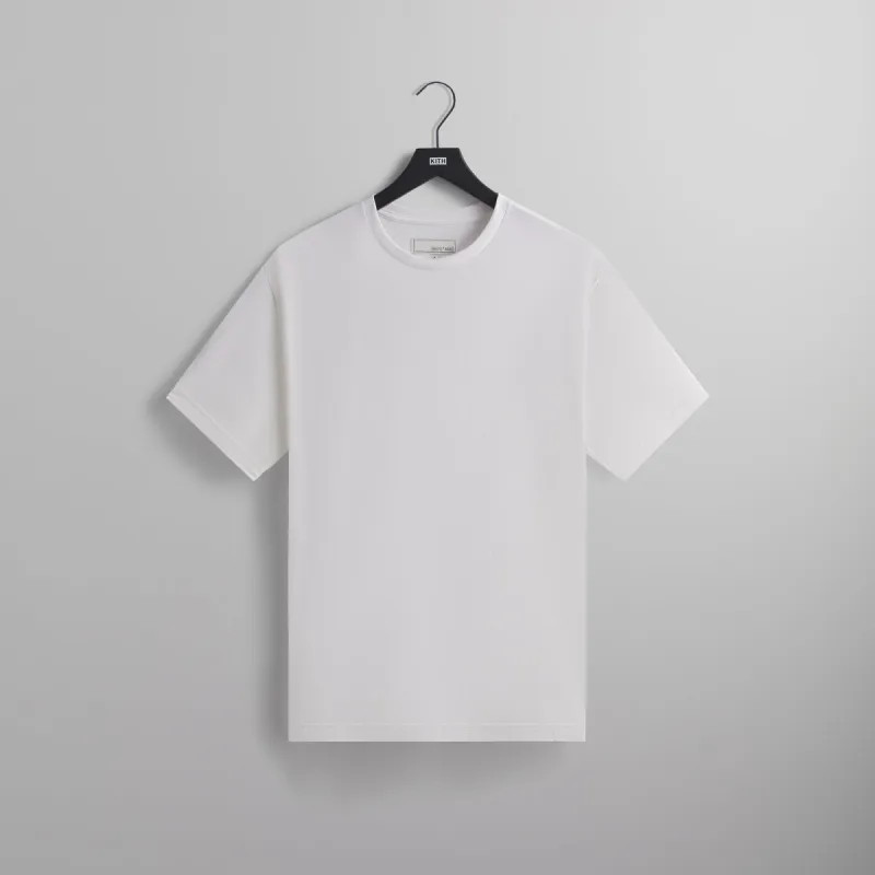 &Kin Pima Jersey Heathrow Tee - White sold by Kith