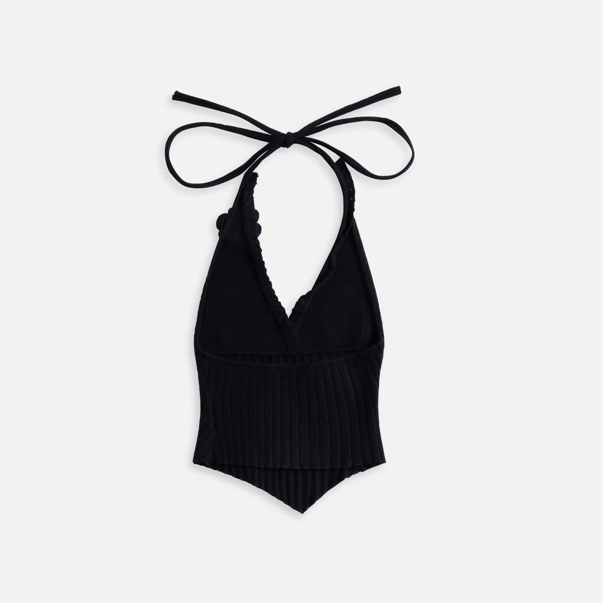 GUIZIO Alacant Knit Halter Top - Black sold by Kith product image thumbnail 2