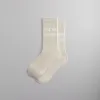Kith Stripe Crew Socks With Script Embroidery - Lace sold by Kith