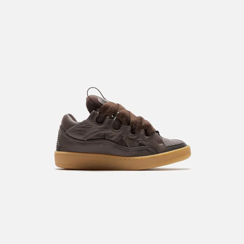 Lanvin Curb Sneakers - Ebony sold by Kith