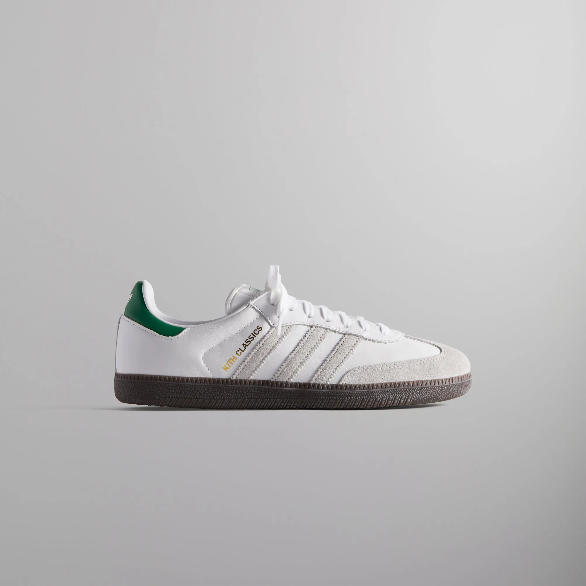 Kith Classics for adidas Originals Samba OG - White / Green sold by Kith