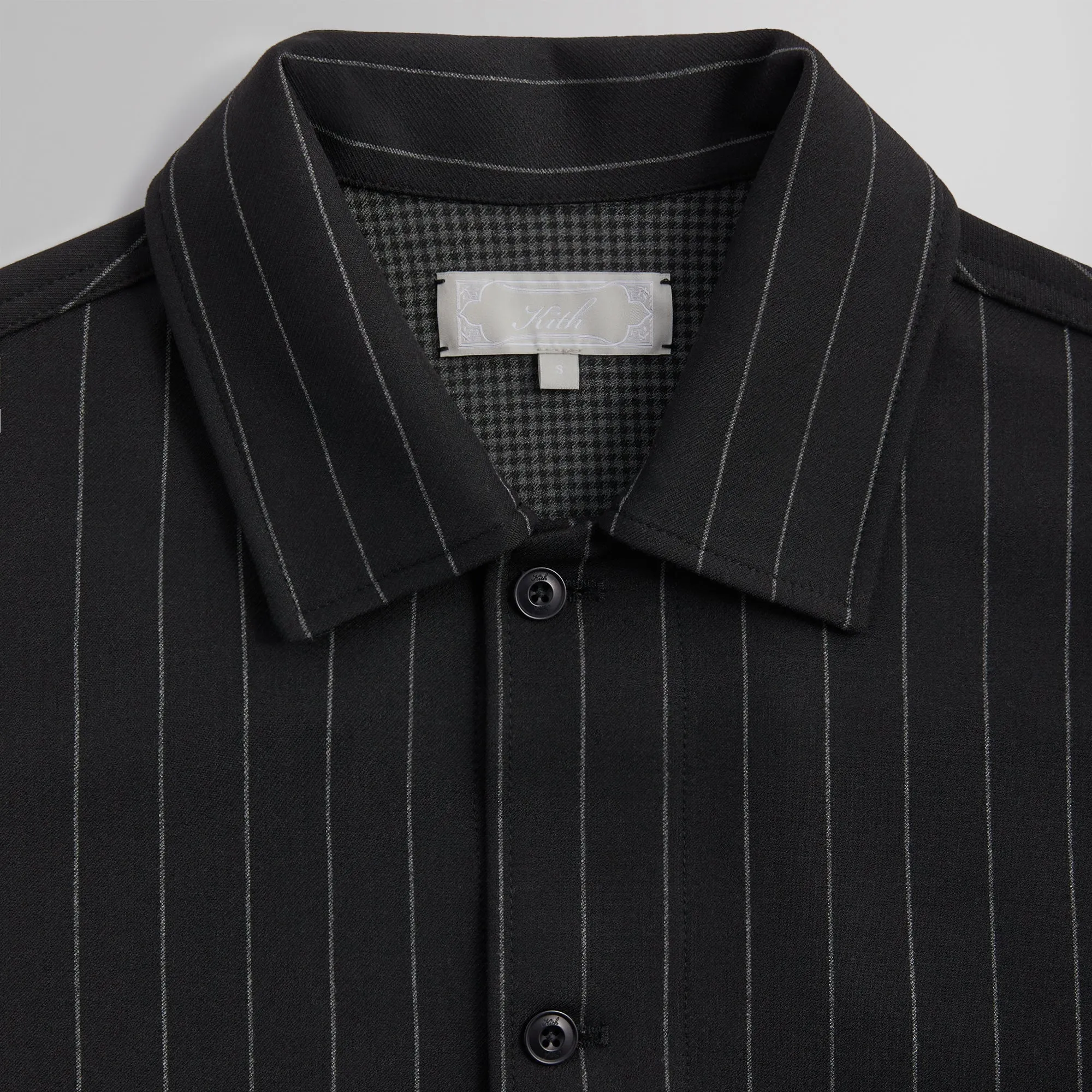 Kith Double Weave Ace Buttondown - Black sold by Kith product image thumbnail 4