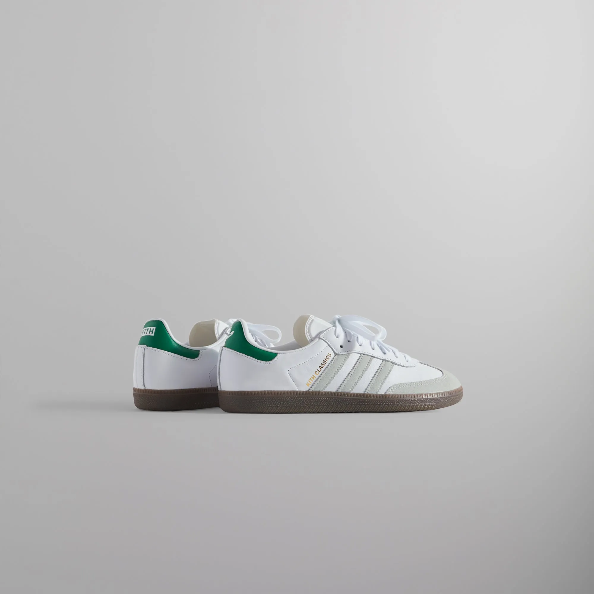 Kith Classics for adidas Originals Samba OG - White / Green sold by Kith product image thumbnail 3