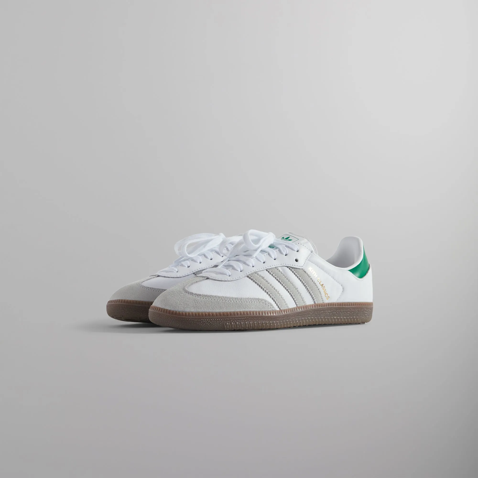 Kith Classics for adidas Originals Samba OG - White / Green sold by Kith product image thumbnail 2