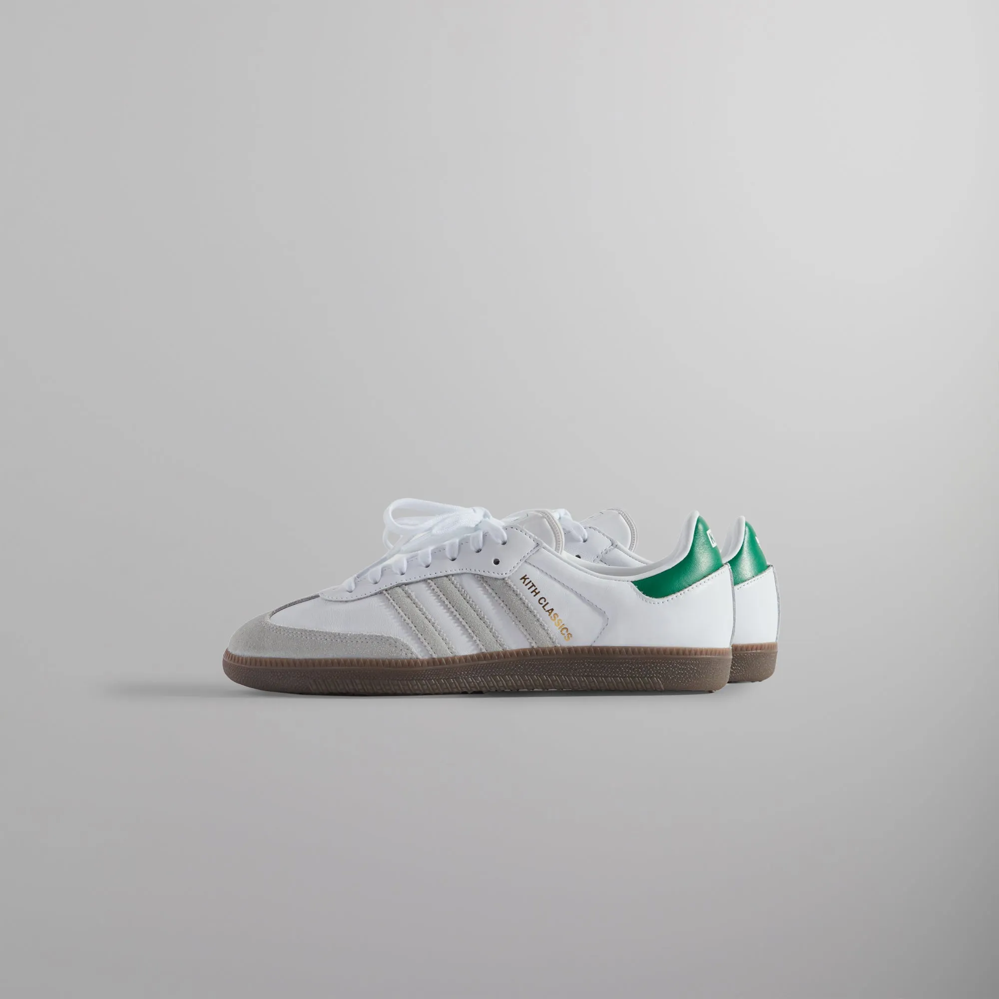Kith Classics for adidas Originals Samba OG - White / Green sold by Kith product image thumbnail 4