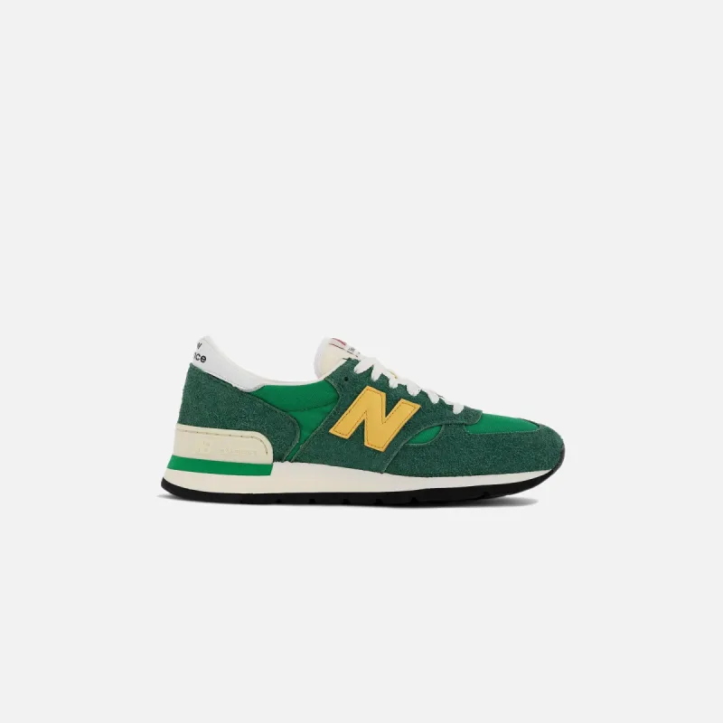 New Balance Made in US 990 V1 - Green / Gold sold by Kith