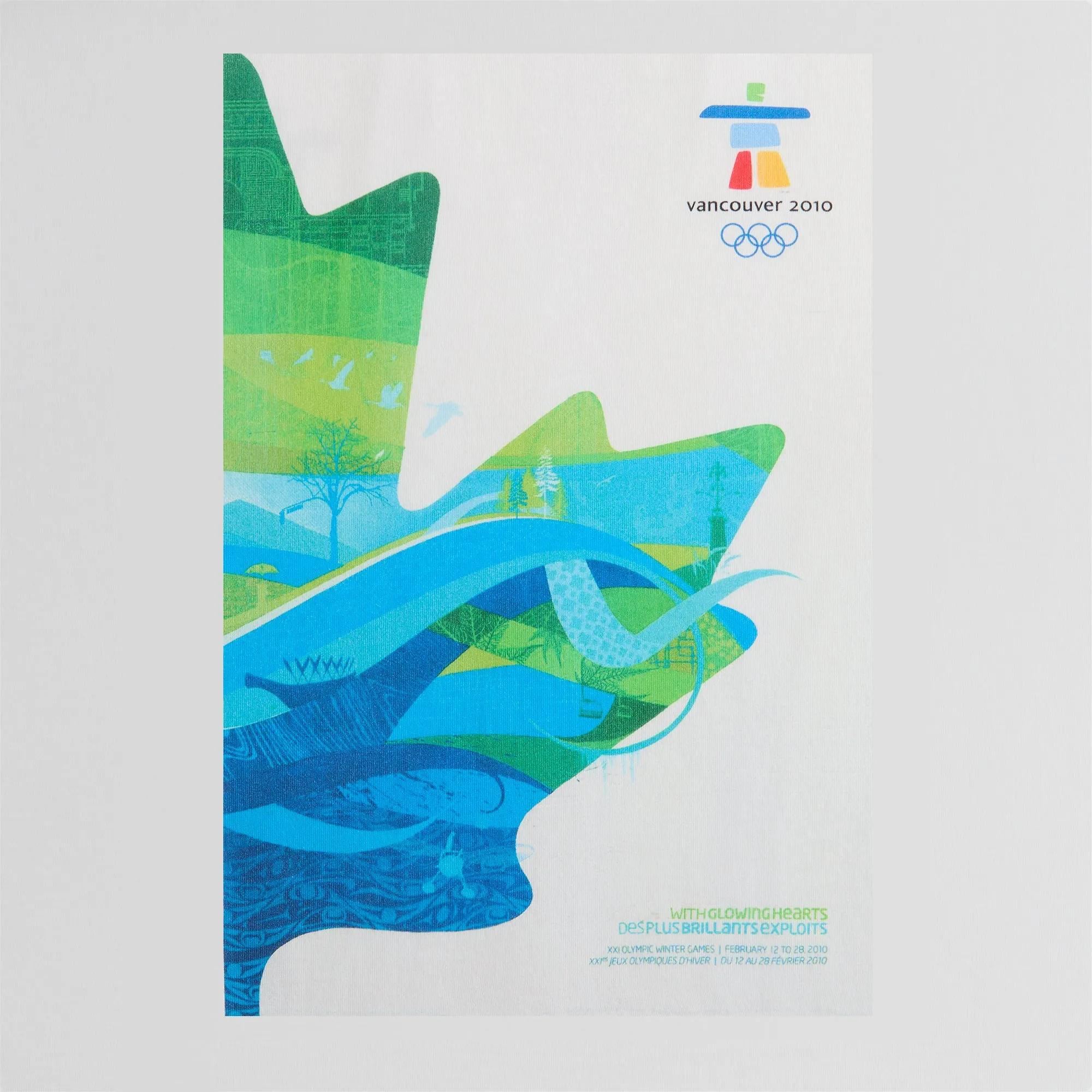 Kith for Olympics Heritage Vancouver 2010 Vintage Tee - White sold by Kith product image thumbnail 4