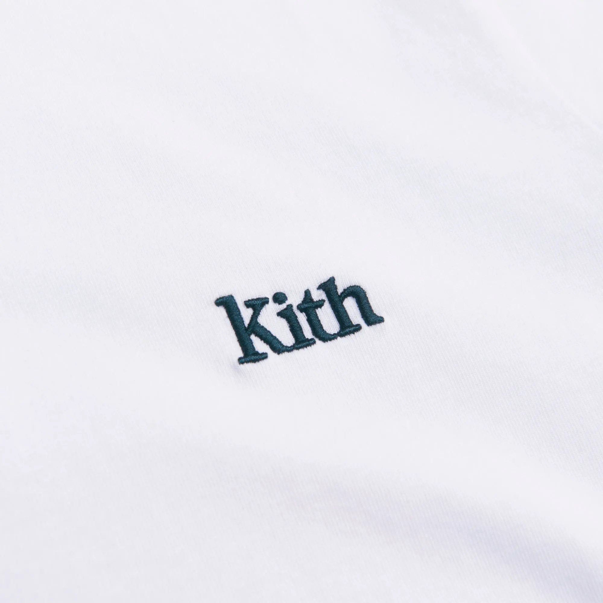 Kith Women Lucy Cropped Long Sleeve II Tee - White sold by Kith product image thumbnail 4