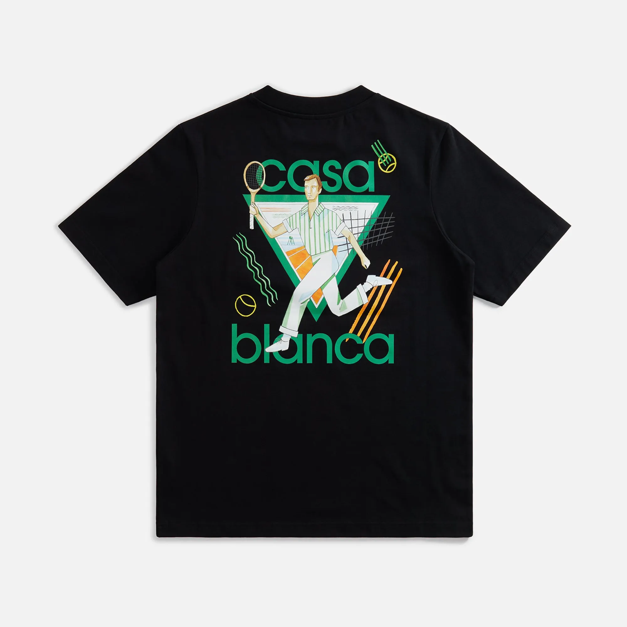 Casablanca Le Jeu Printed Tee - Black sold by Kith product image thumbnail 2