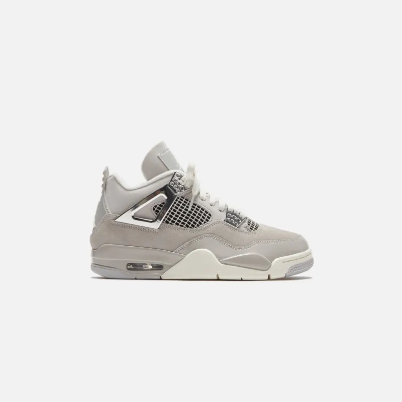 Nike WMNS Air Jordan 4 Retro - Light Iron Ore / Sail / Neutral Grey sold by Kith