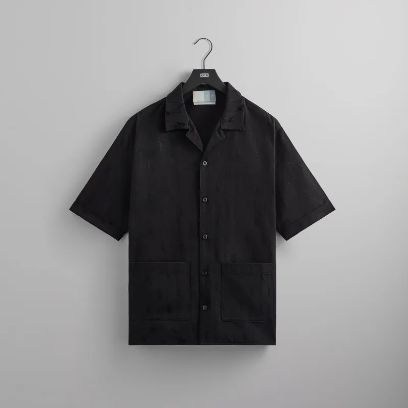 Kith Kith Checkered Satin Reade Shirt - Stadium | Parallel