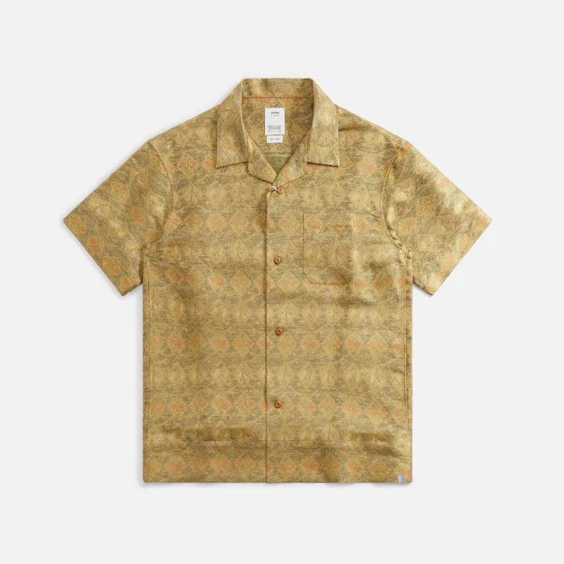 Visvim Copa Shirt Jacquard Silk - Beige sold by Kith