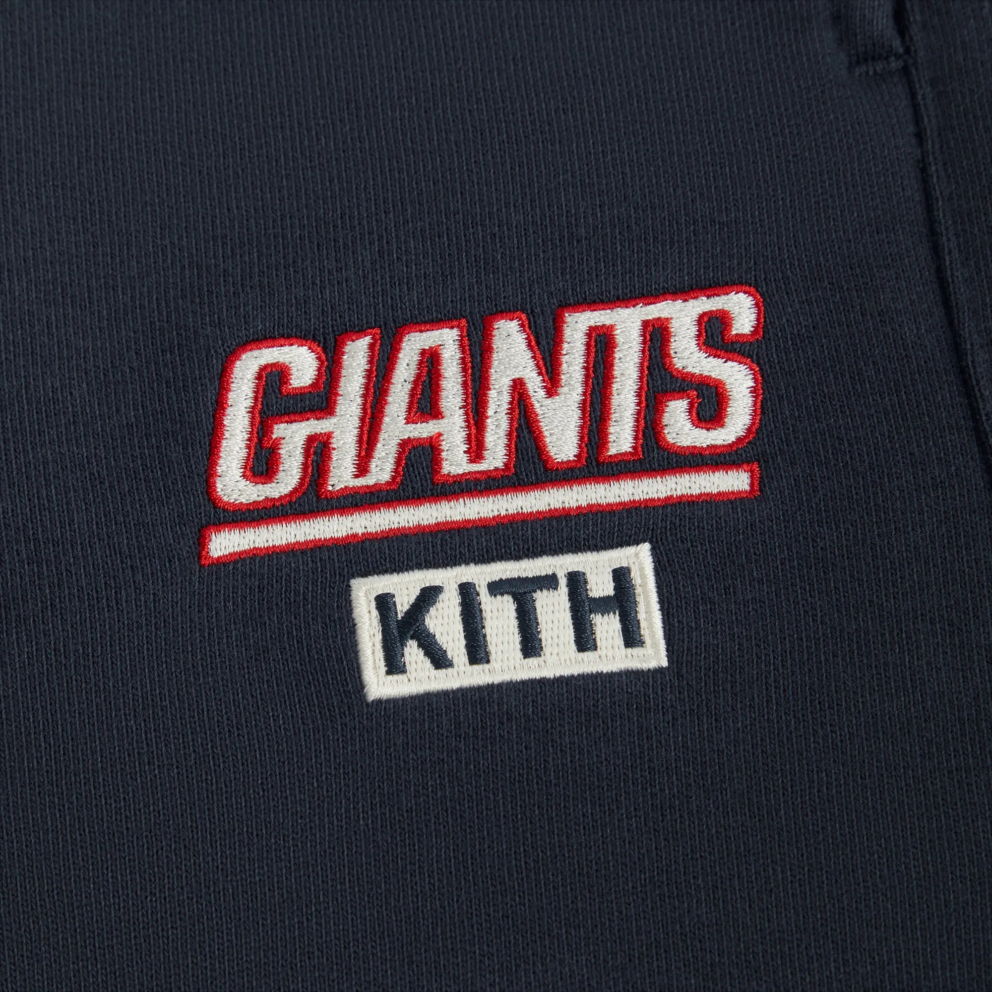 Kith for the NFL: Giants Nelson Sweatpants - Nocturnal sold by Kith product image thumbnail 5