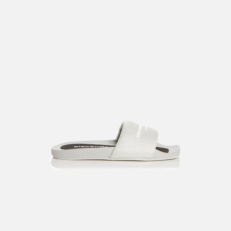 Alexander Wang AW Pool Slide - Pale Mint sold by Kith
