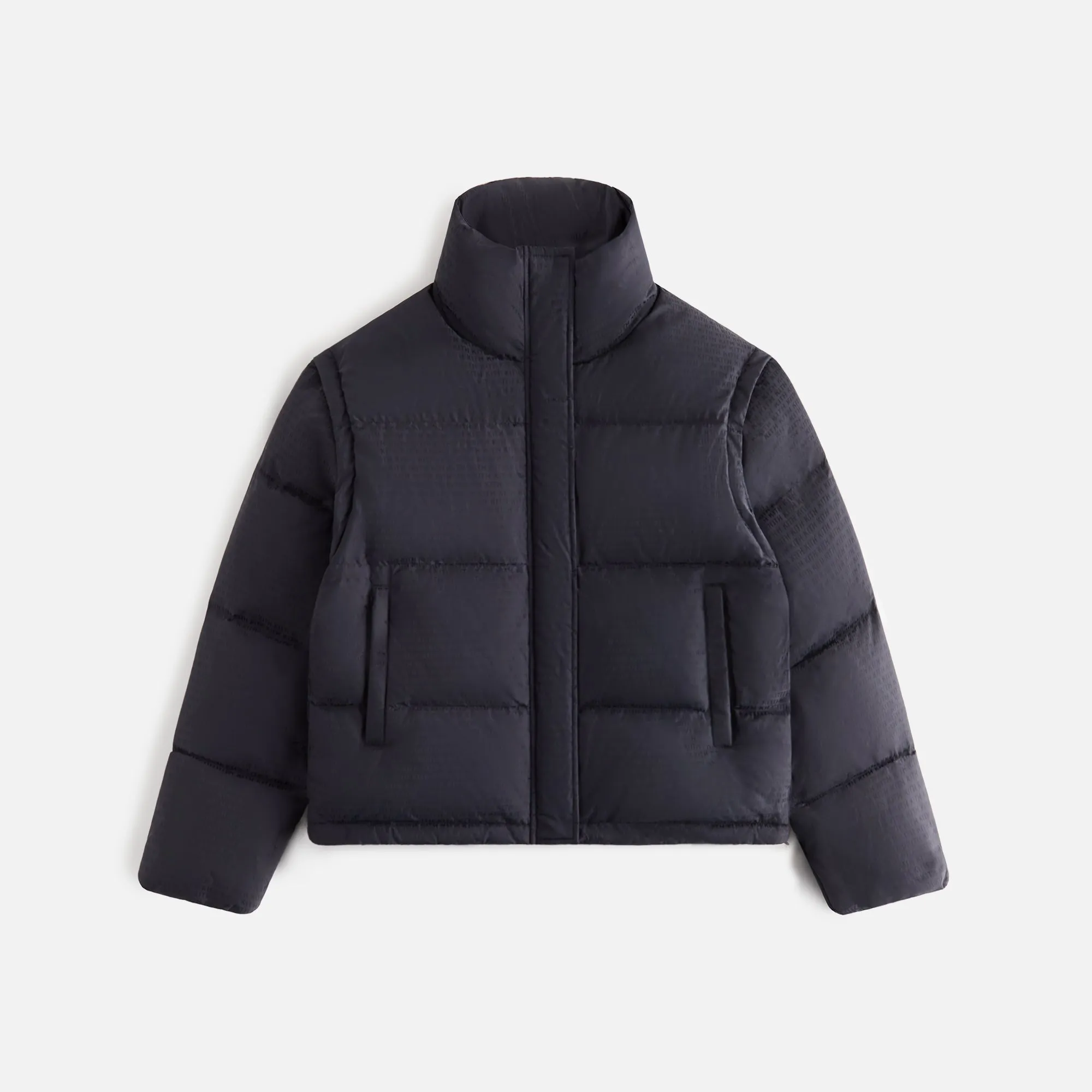 Kith Women Wynne Convertible Monogram Puffer - Black sold by Kith