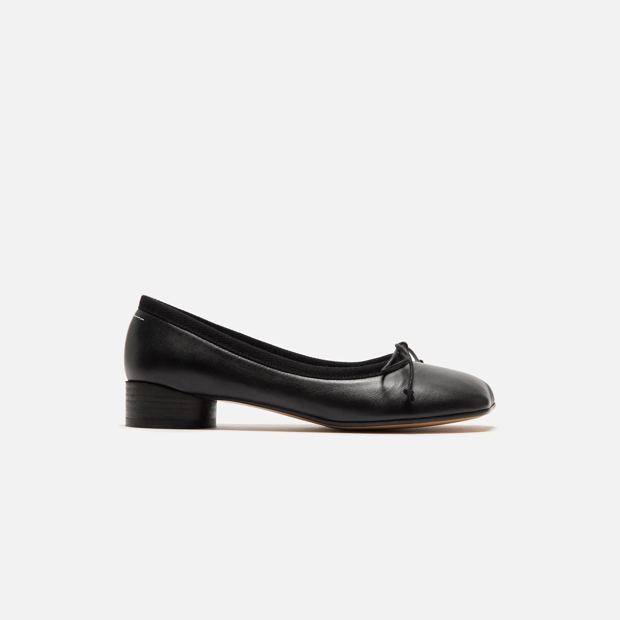 MM6 Maison Margiela Ballet Shoe - Black sold by Kith
