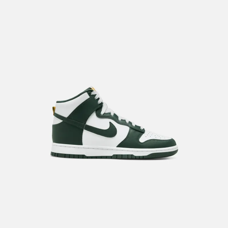 Nike Dunk High Retro BTTYS - Noble Green / White sold by Kith