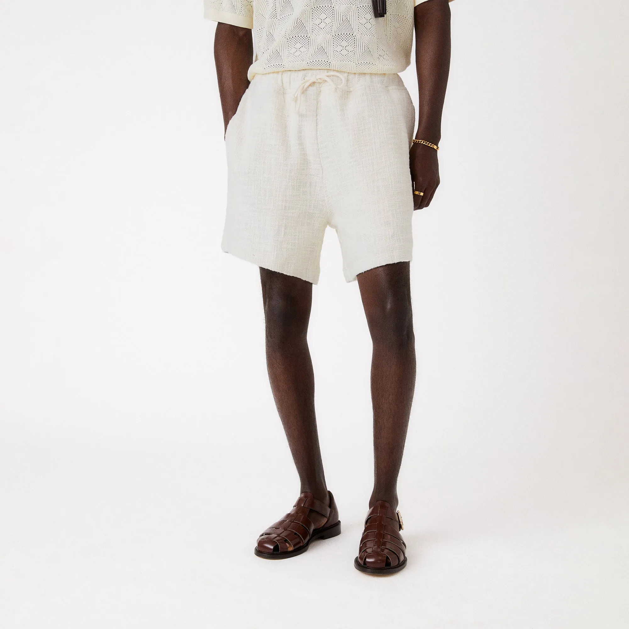 Kith Textured Cotton Active Short - Sandrift sold by Kith product image thumbnail 2