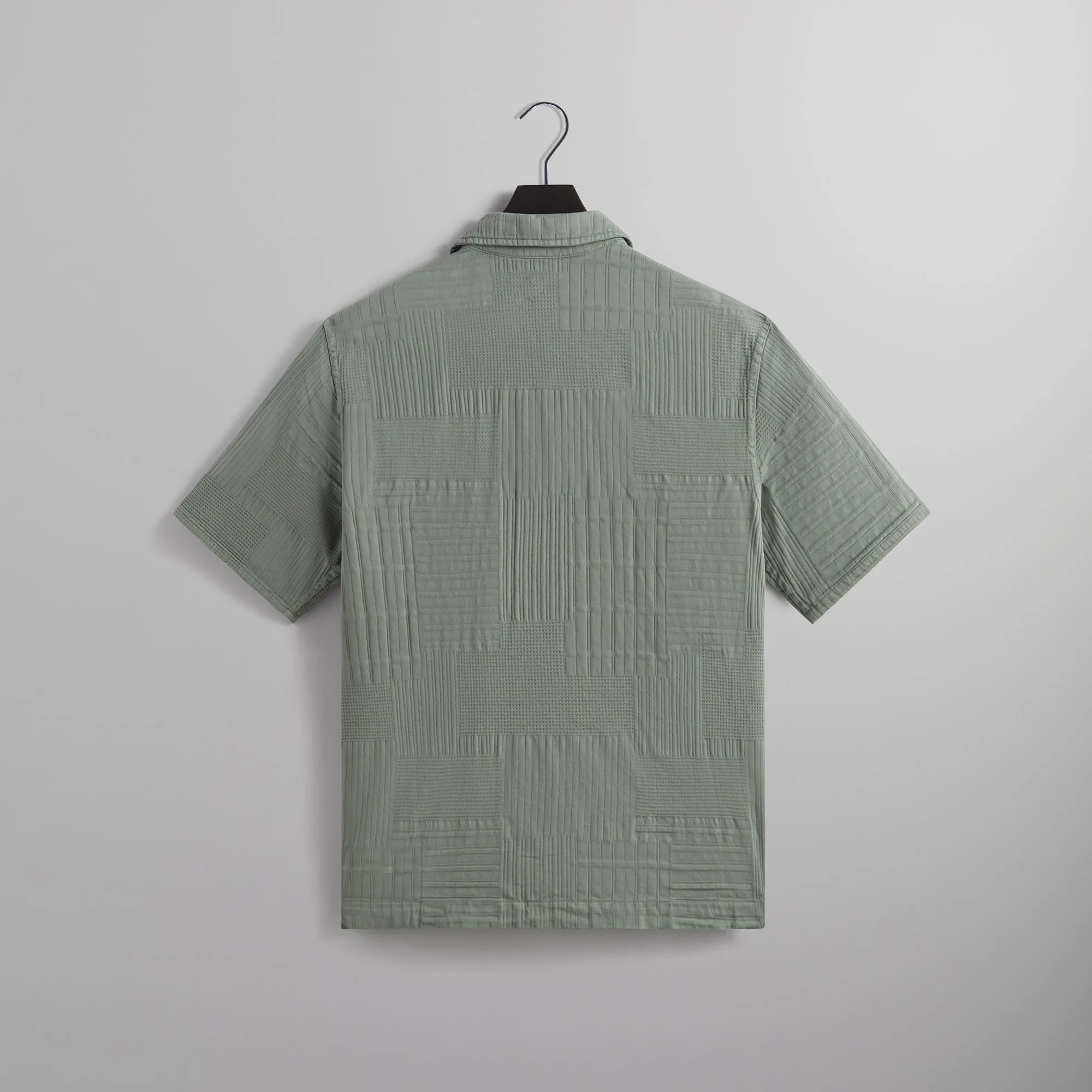 Kith Overdyed Patchwork Boxy Collared Overshirt - Reverie sold by Kith product image thumbnail 2
