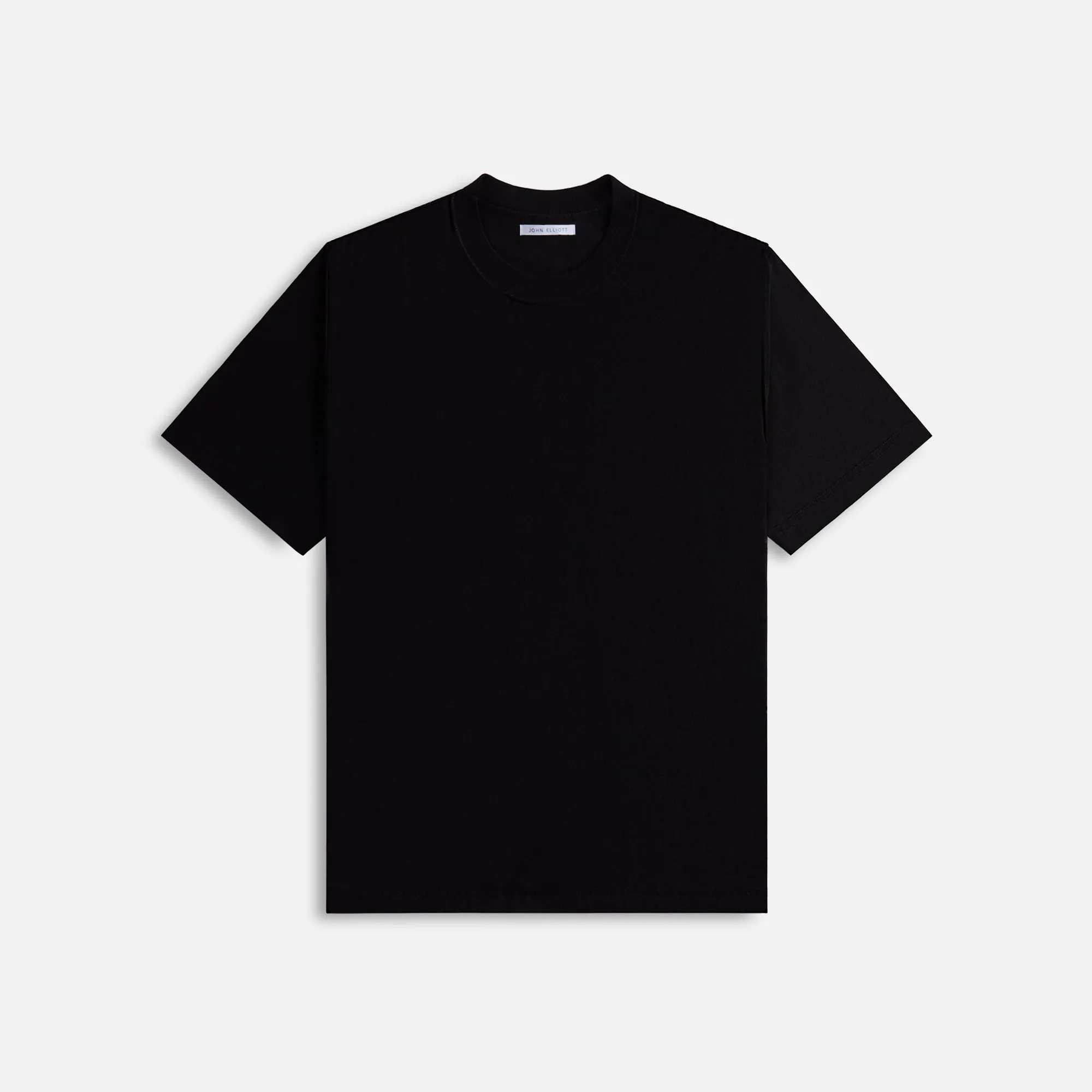 John Elliott Reverse Cropped Tee - Black sold by Kith