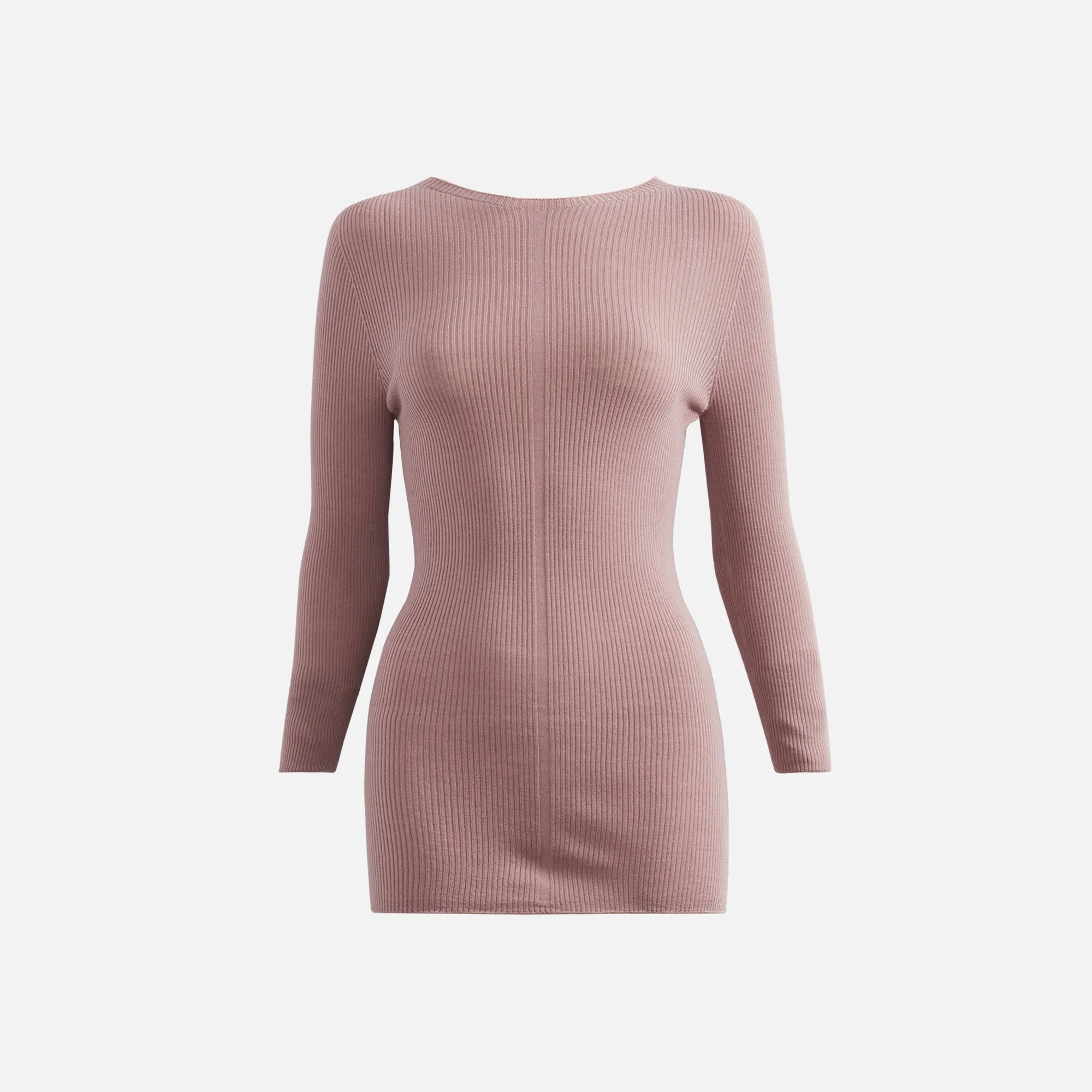 Rick Owens Pull Cropped Top - Dusty Pink sold by Kith