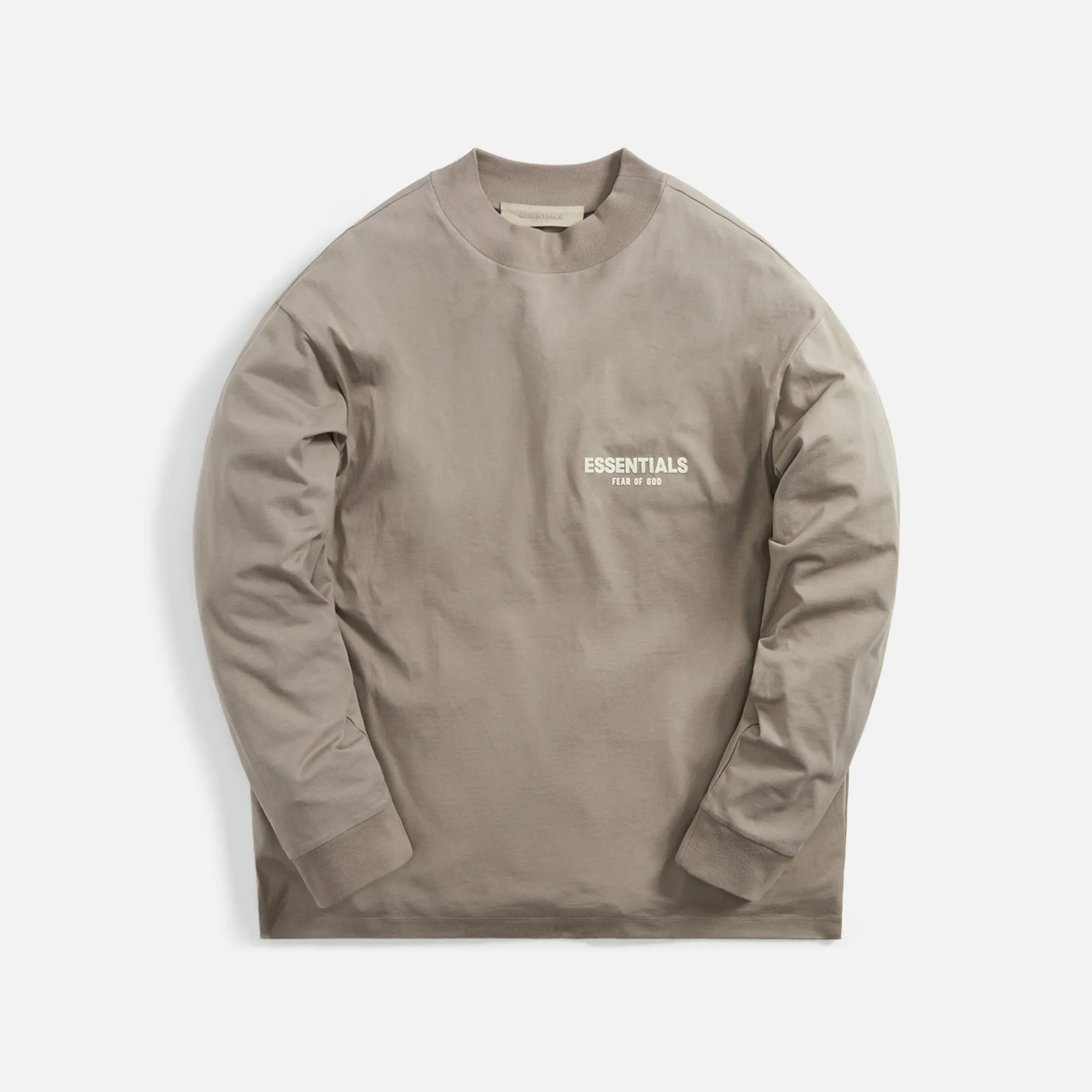 Essentials Long Sleeve Tee - Desert Taupe sold by Kith