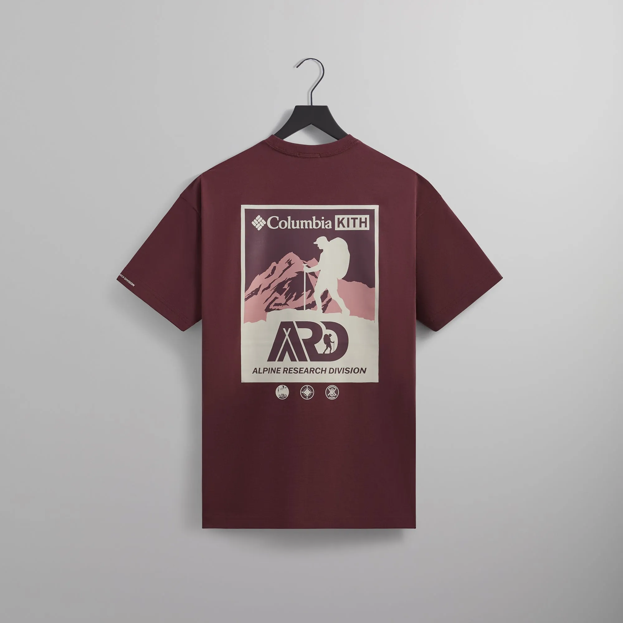 Kith for Columbia ARD Poster Vintage Tee - Magma | Parallel