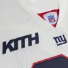 Kith for the NFL: Giants Mitchell & Ness Tiki Barber Jersey - Sandrift sold by Kith