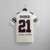Kith for the NFL: Giants Mitchell & Ness Tiki Barber Jersey - Sandrift sold by Kith