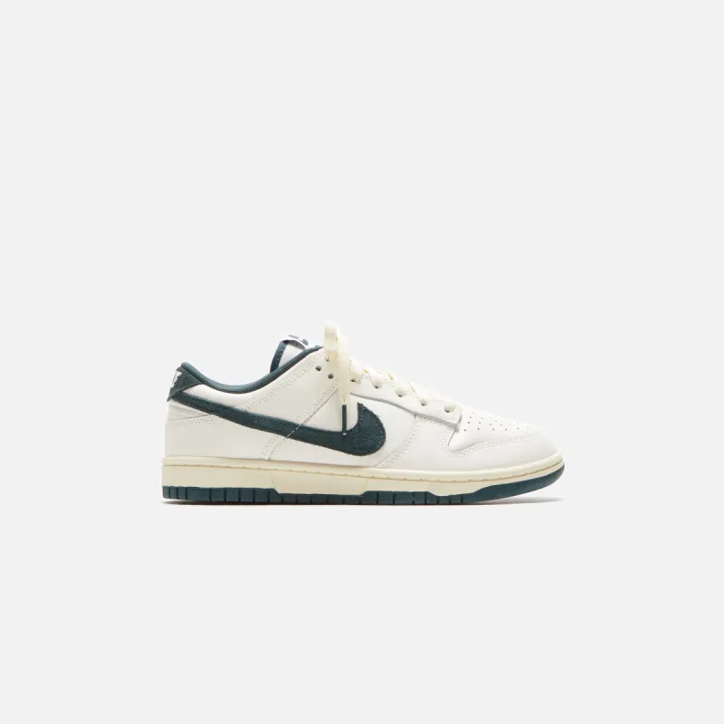 Nike Dunk Low - Sail / Deep Jungle / Coconut / Milk / White sold by Kith