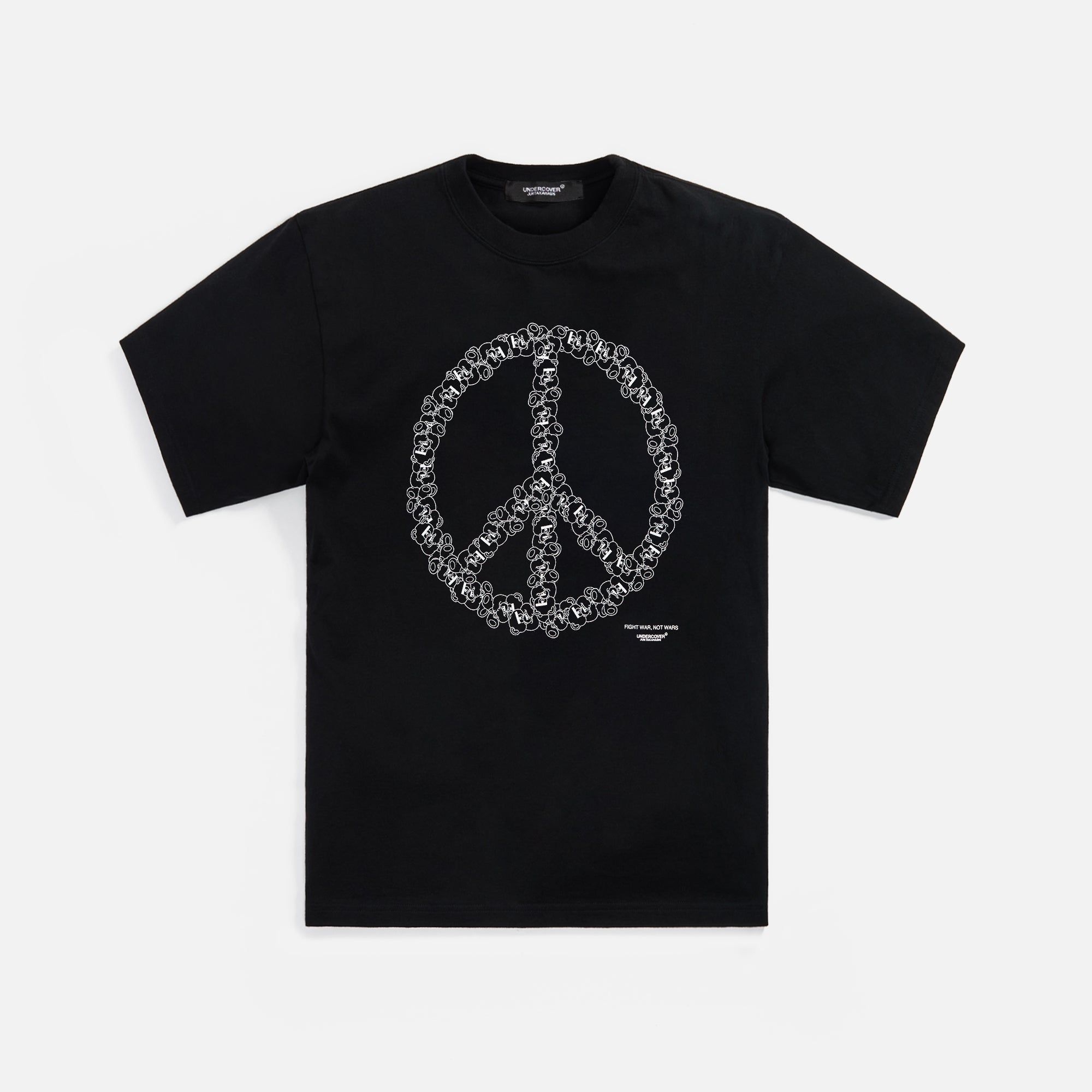 Undercover Peace Tee - Black sold by Kith