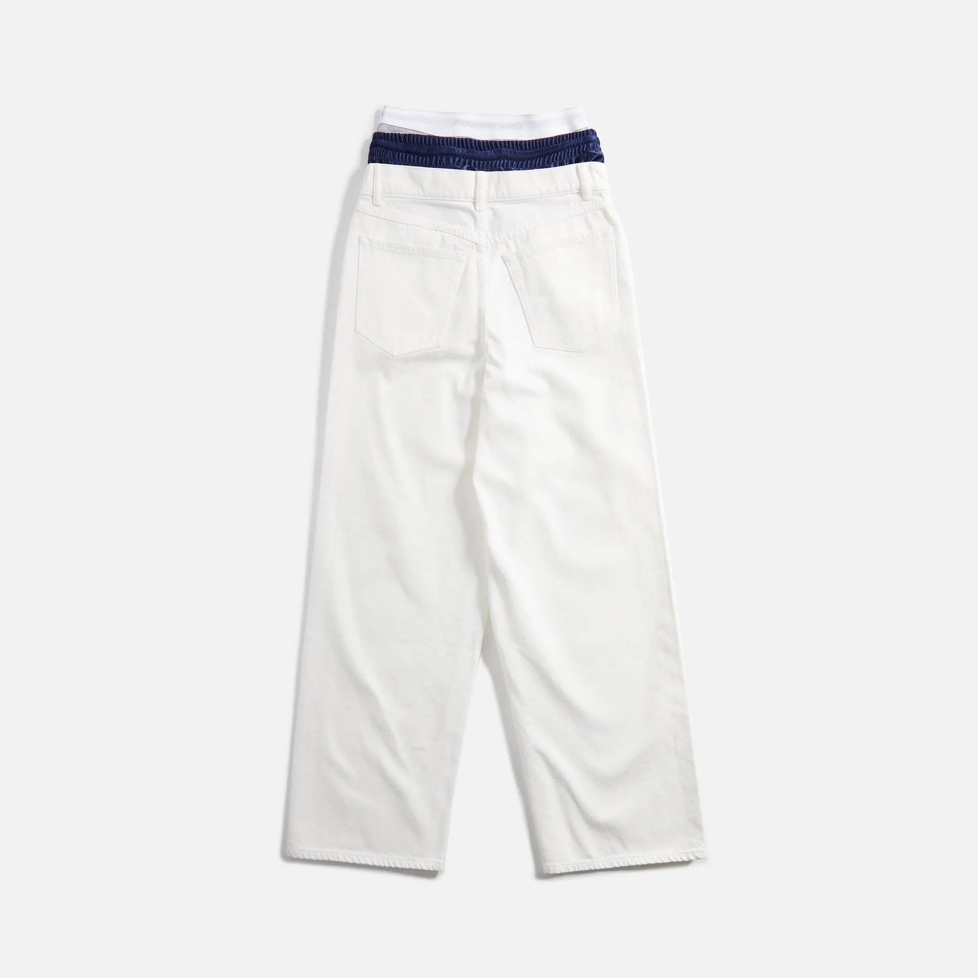 Alexander Wang Pre-Styled Tri-Layer 5 Pocket Jean - White sold by Kith product image thumbnail 2