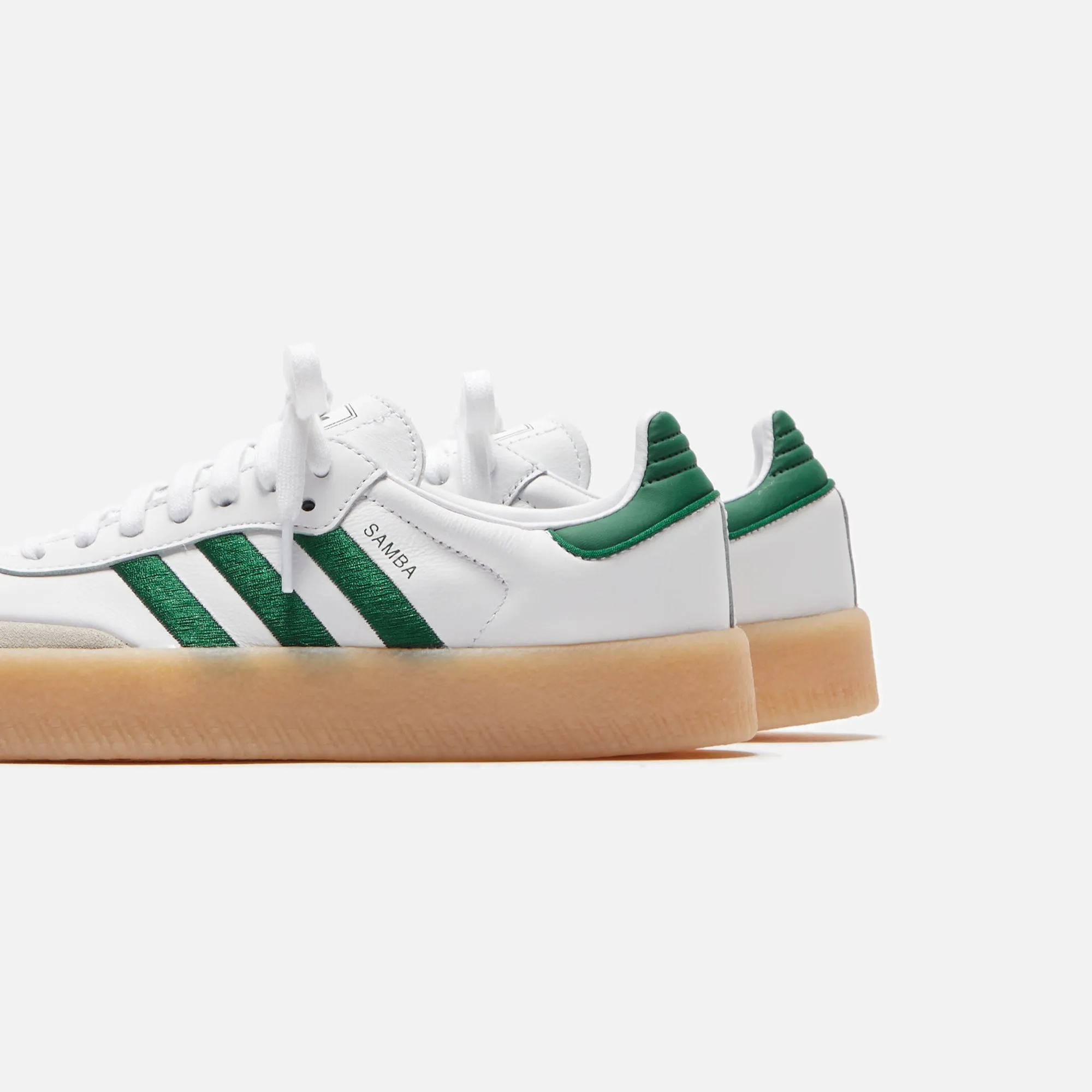adidas WMNS Sambae - White / Collegiate Green / White sold by Kith product image thumbnail 3