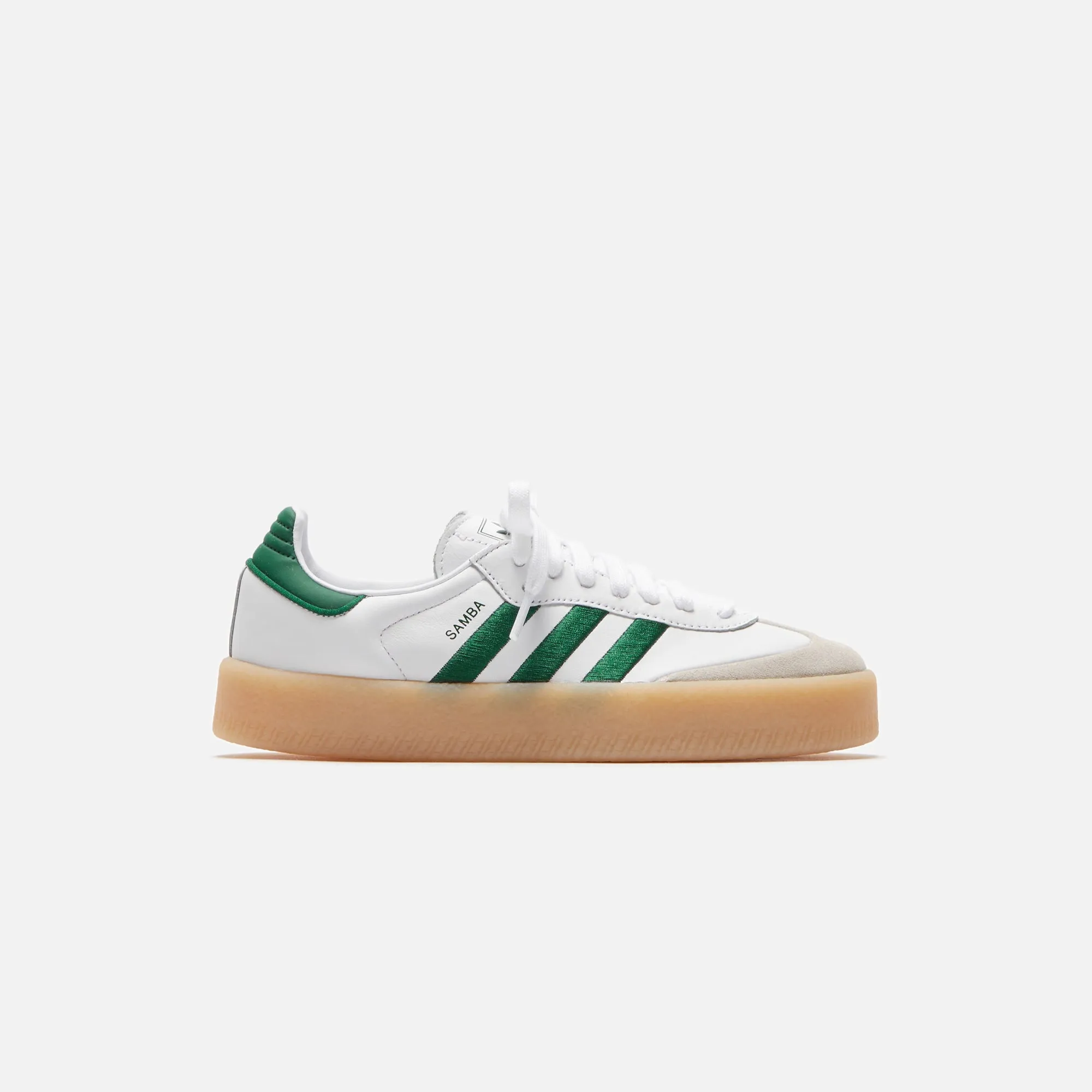 adidas WMNS Sambae - White / Collegiate Green / White sold by Kith