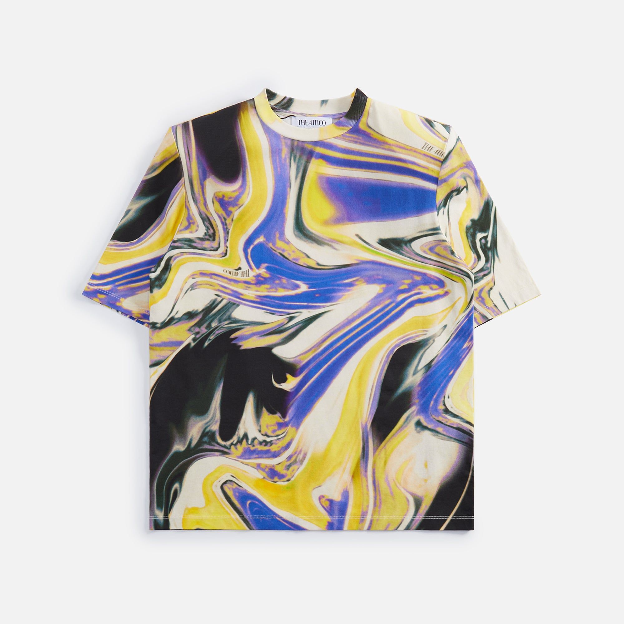The Attico Bella Tee - Lavender / Sunflower / Ivory sold by Kith