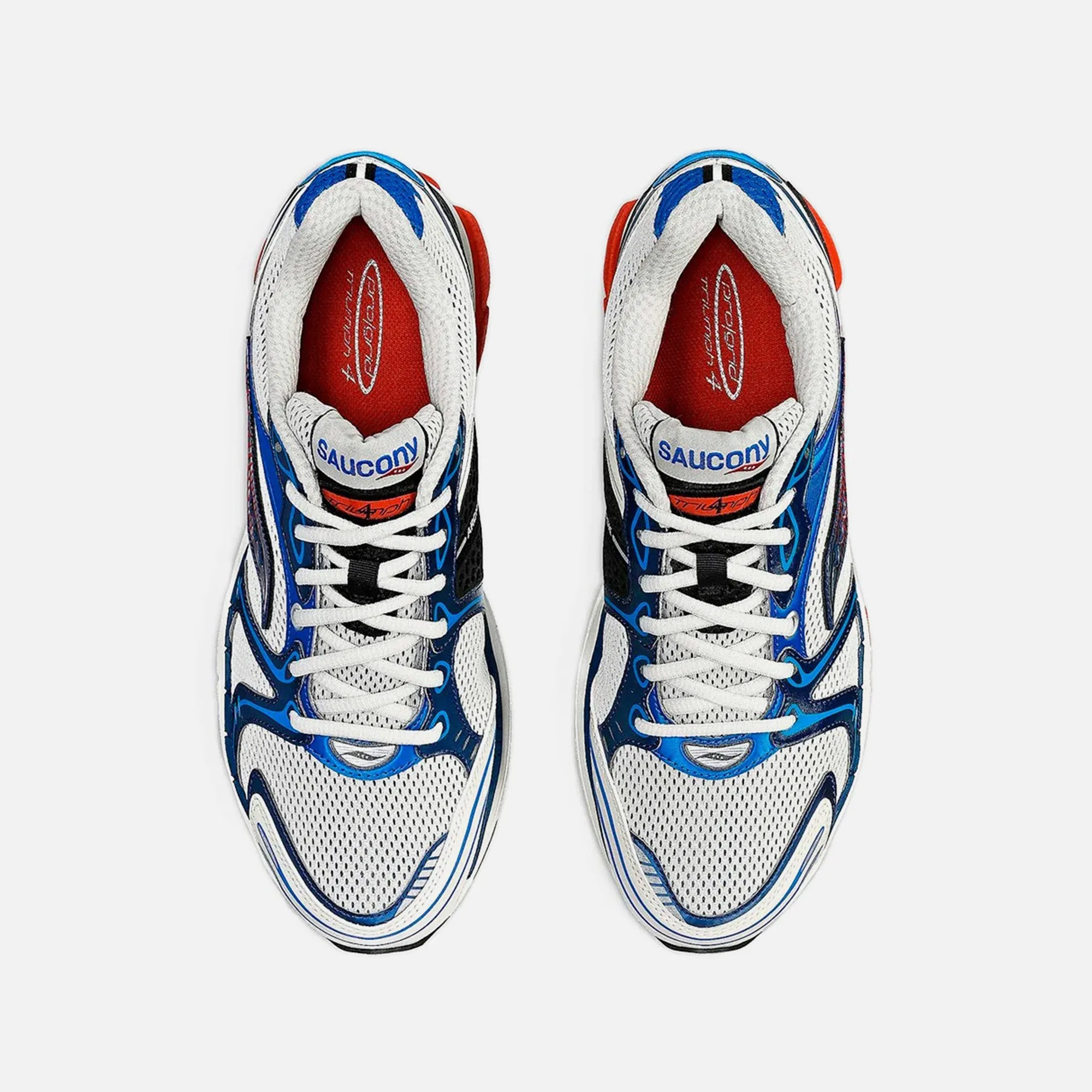 Saucony Progrid Triumph 4 - Grey / Royal / Rust sold by Kith product image thumbnail 3