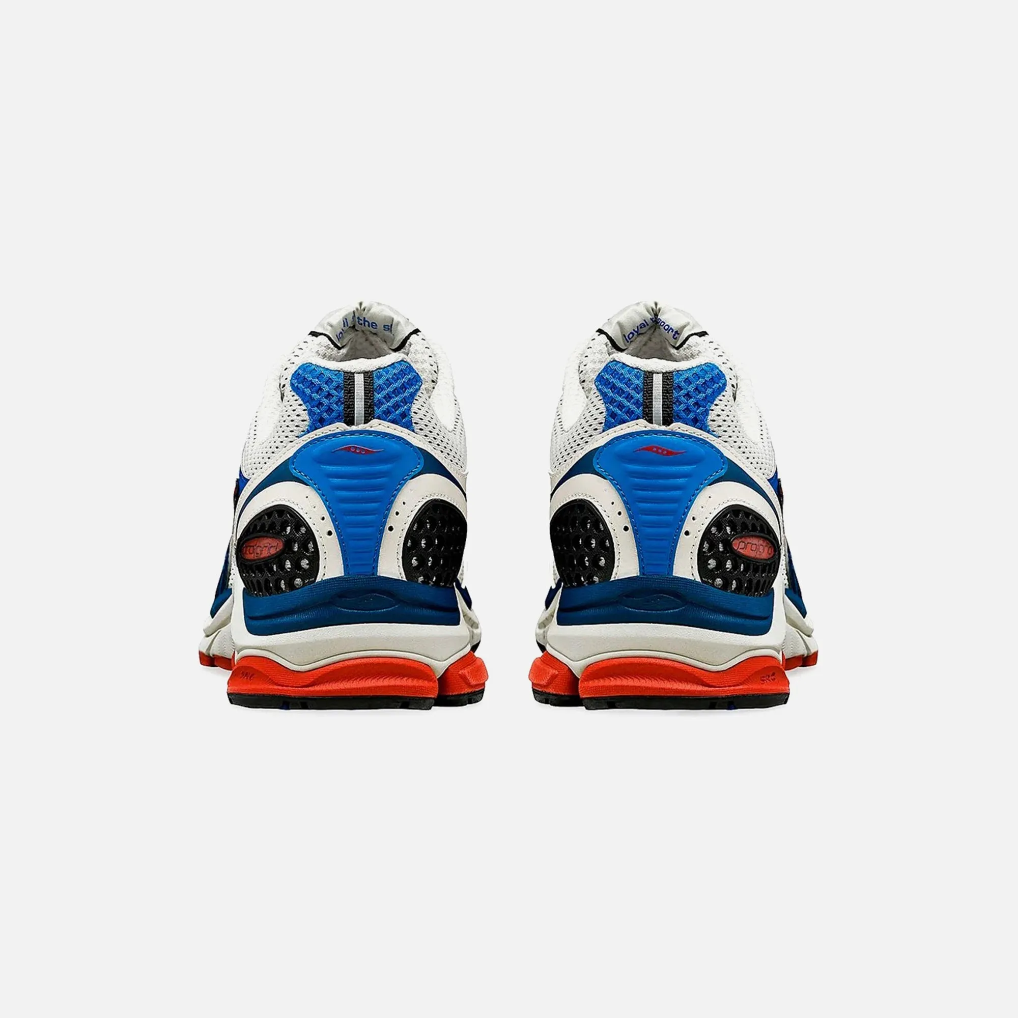 Saucony Progrid Triumph 4 - Grey / Royal / Rust sold by Kith product image thumbnail 4