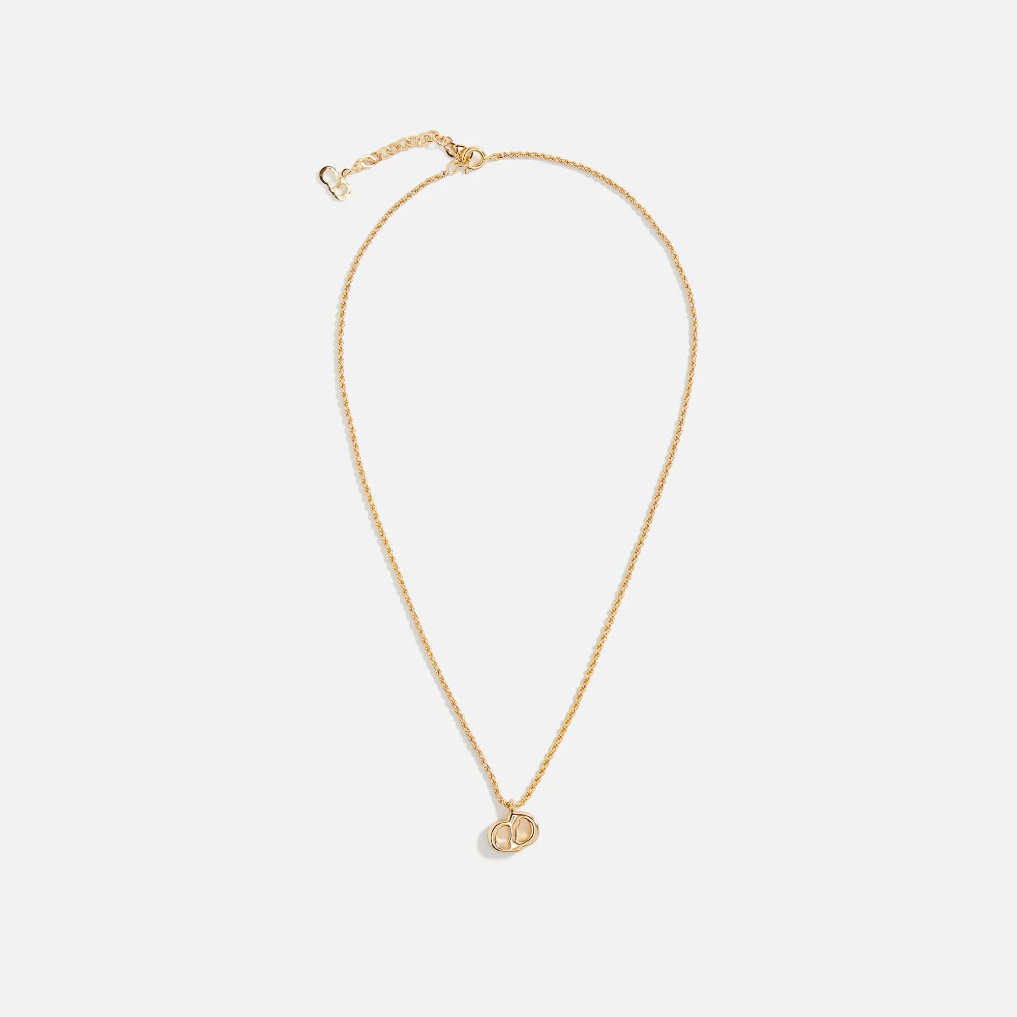 WGACA Dior CD Necklace - Gold sold by Kith
