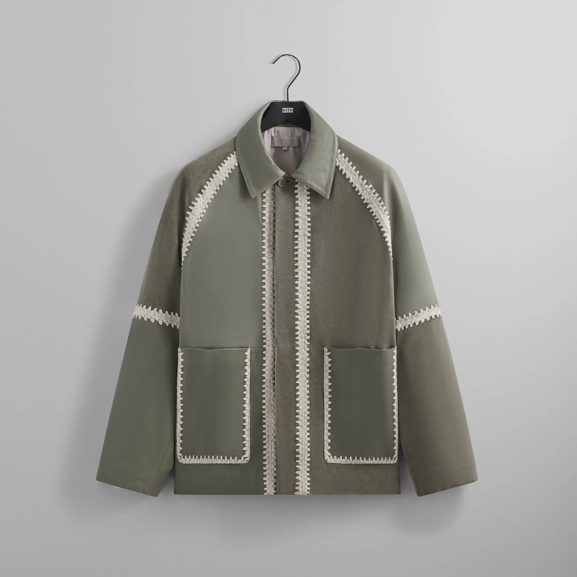 Kith Suede Combo Niko Jacket - Region PH sold by Kith