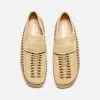 Clarks Wallabee Loafer Weave - Maple Suede sold by Kith