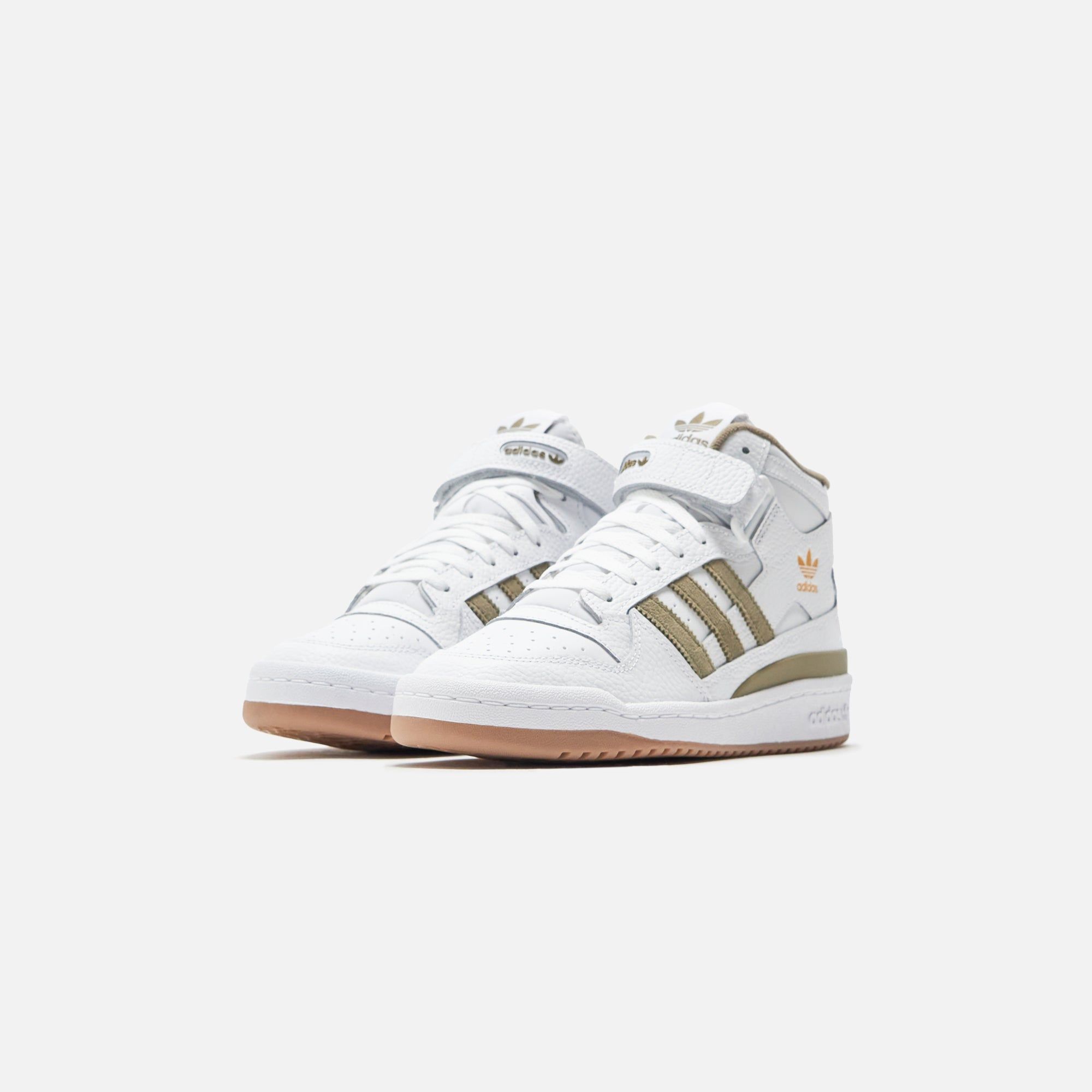 adidas Forum Mid - White / Orbit Green / Gum 4 sold by Kith product image thumbnail 2