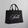 Kith Seoul Canvas Tote Bag - Black sold by Kith