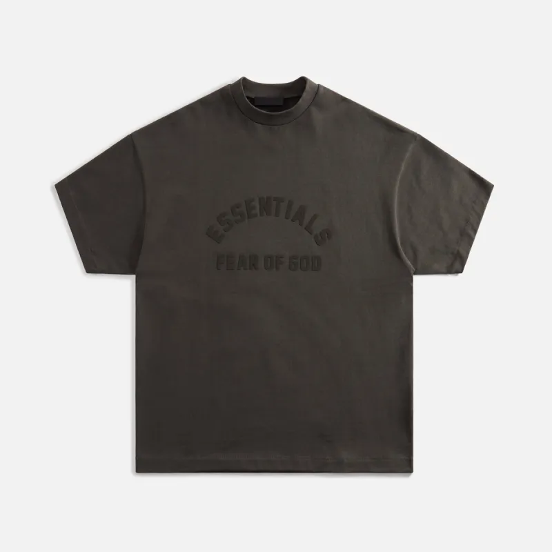 Essentials Heavy Jersey Crewneck Tee - Ink sold by Kith