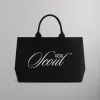 Kith Seoul Canvas Tote Bag - Black sold by Kith