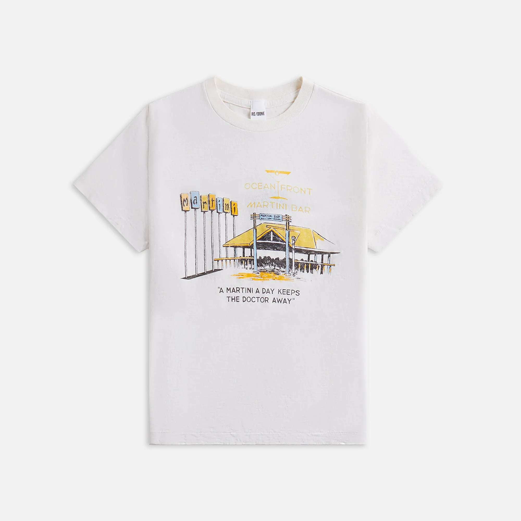 ReDone Classic Tee - Martini Bar sold by Kith