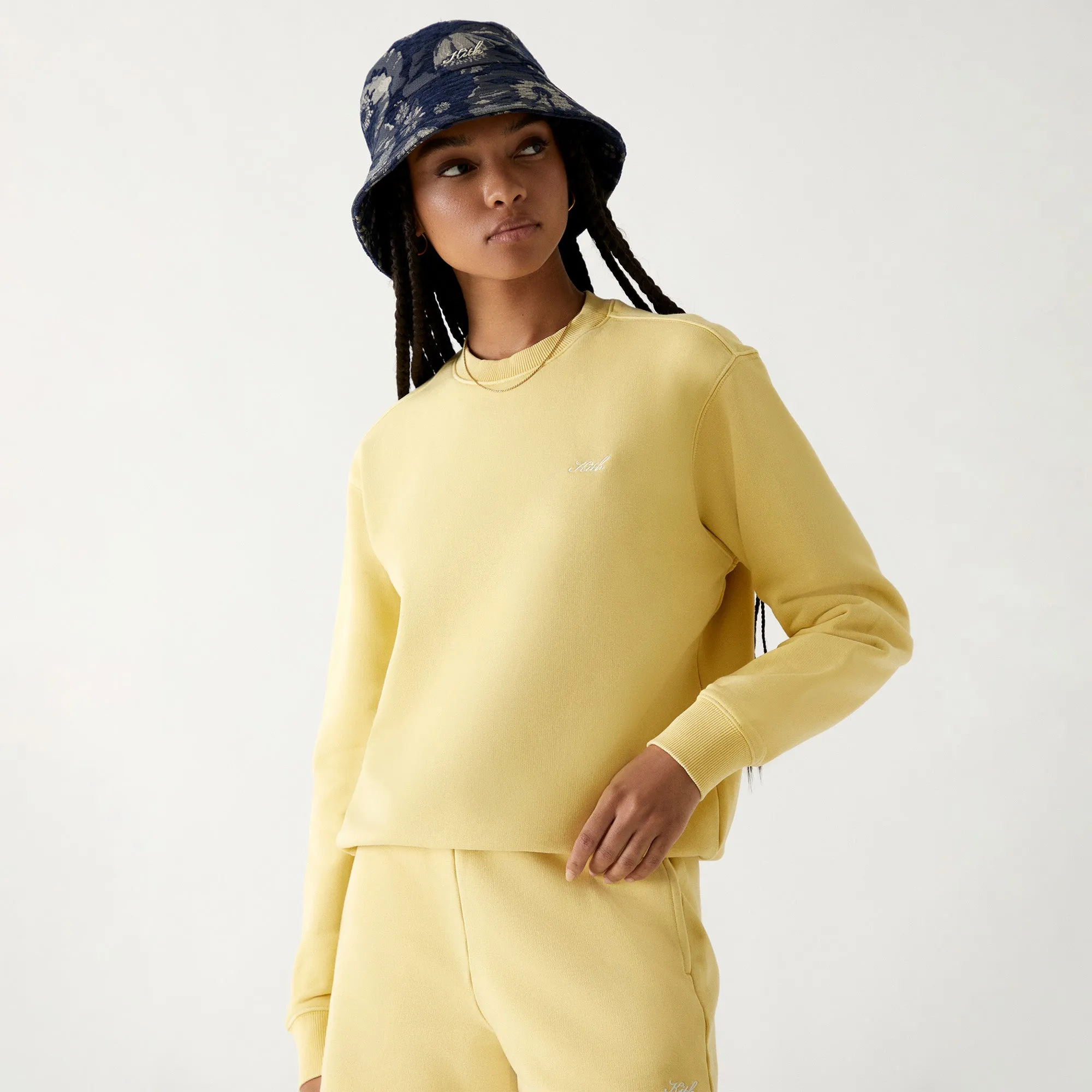 Kith Women Asher Fleece Crewneck - Seed sold by Kith product image thumbnail 3