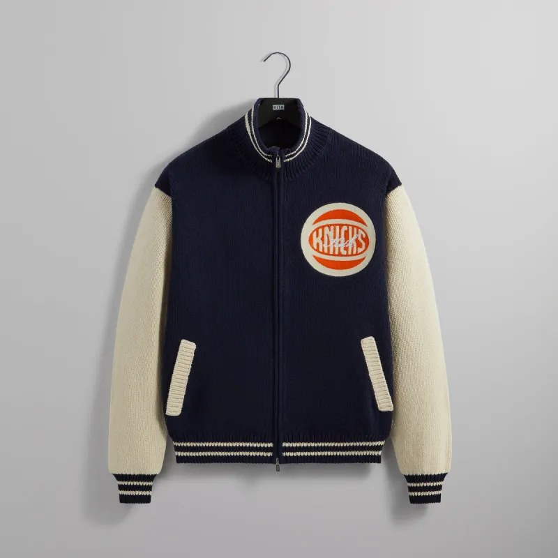 Kith Wyona Quarter Zip Sweater - Nocturnal | Parallel